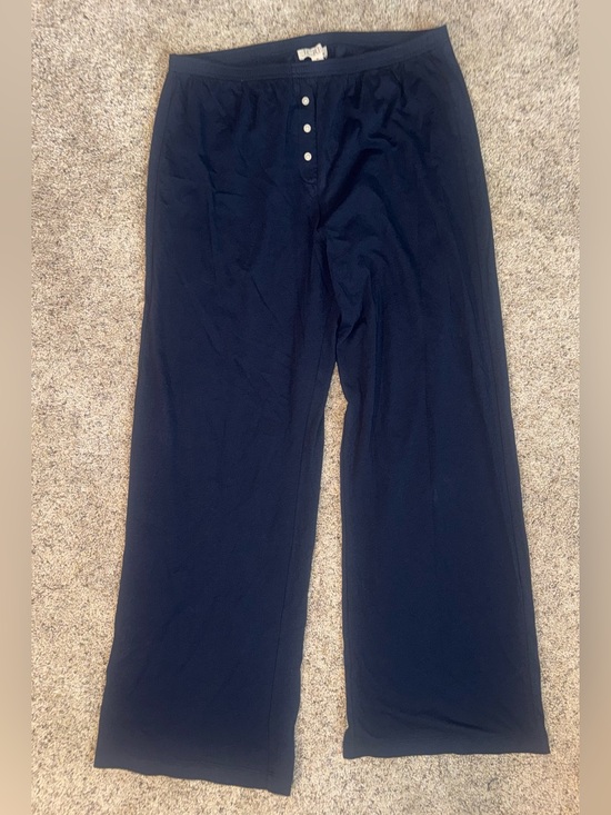 J. Crew Other - J. Crew Navy Wide-Leg Lounge Joggers